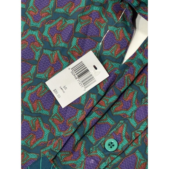 NWT MARVEL Disney Black Panther Wakanda Forever Shirt Size Large Button Up $60 - Picture 6 of 10